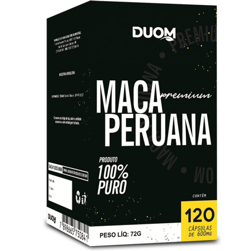 Maca Peruana Premium 120 cápsulas
