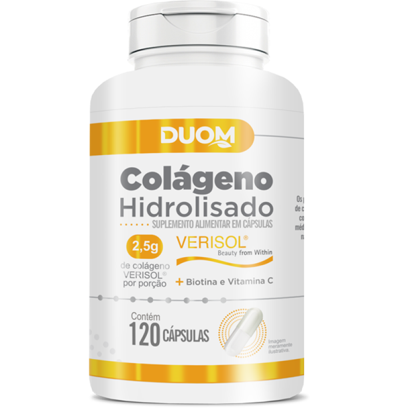 Colágeno Hidrolisado VERISOL ® 120 cápsulas