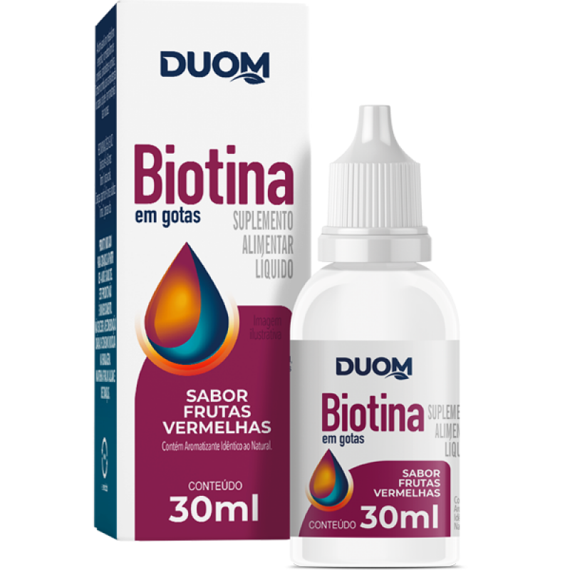 Biotina em gotas 30ml